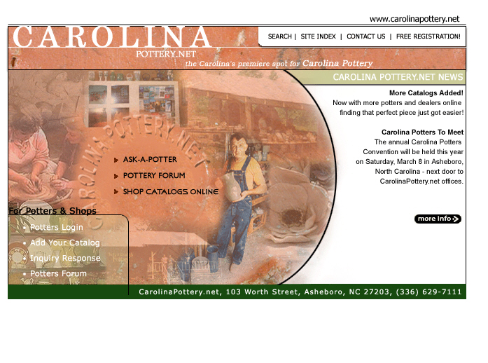 Carolina Pottery Portal